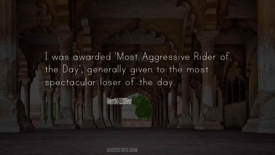 Quotes About Aggressive #1327857