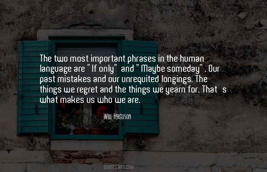 Quotes About Past Mistakes #1017704