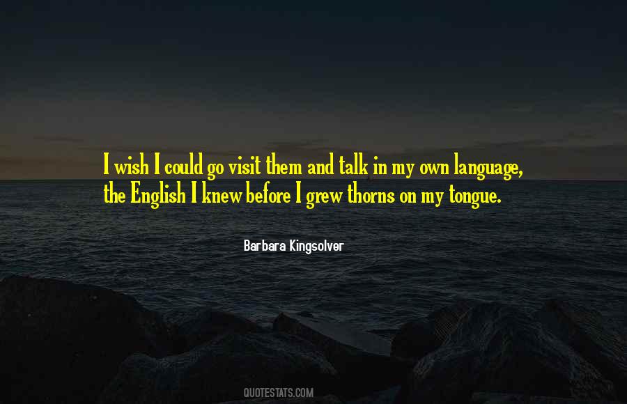 Quotes About Language #1844328