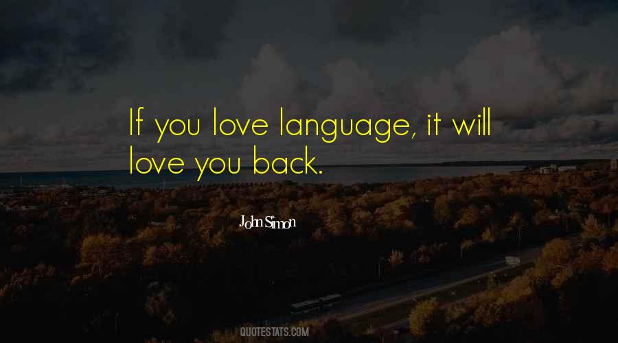 Quotes About Language #1844406