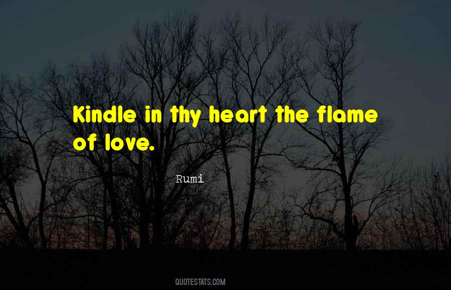 Love Flames Quotes #324814