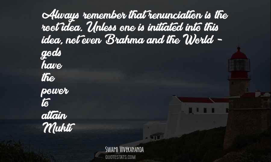Quotes About Renunciation #1074925