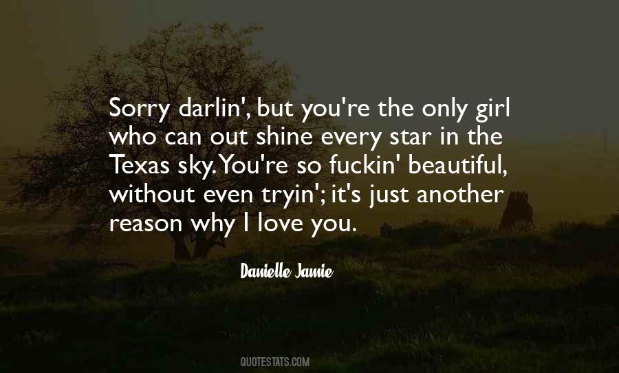 Quotes About Sorry I Love You #906427