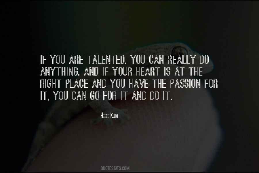 Quotes About Passion #1826258