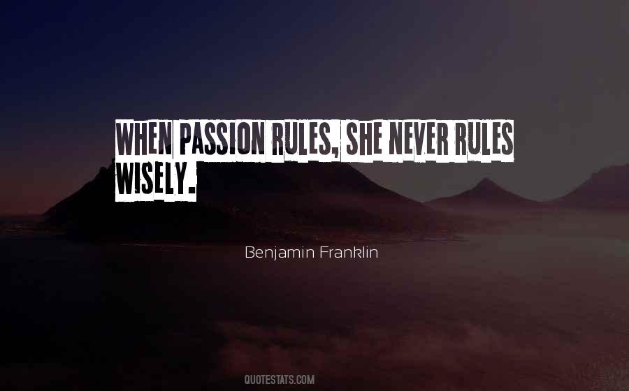 Quotes About Passion #1838804