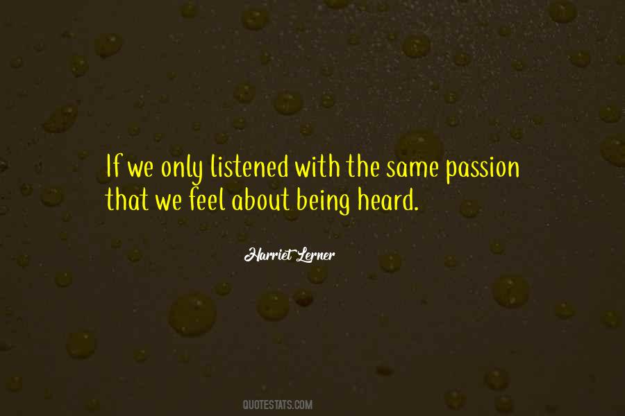 Quotes About Passion #1842089