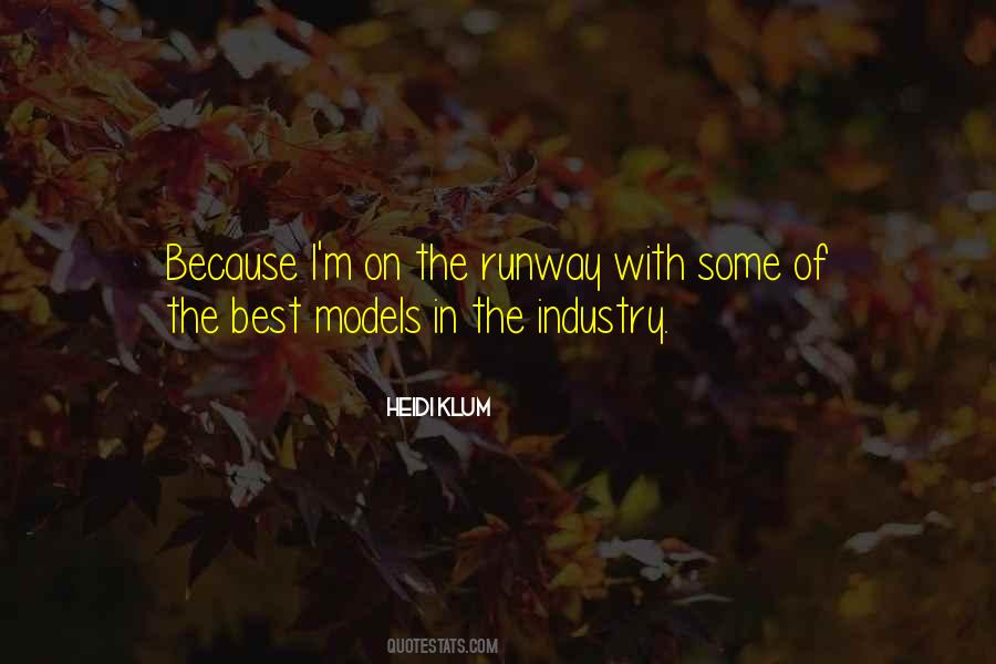 Quotes About Runway #394809