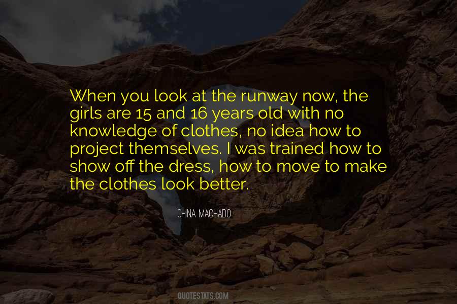 Quotes About Runway #719917