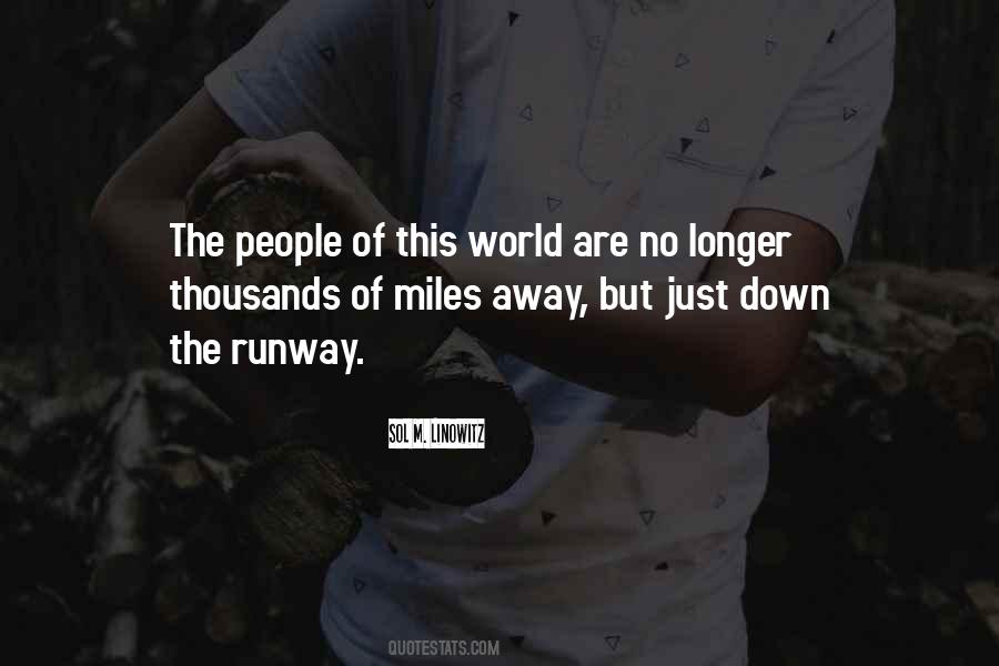 Quotes About Runway #943432