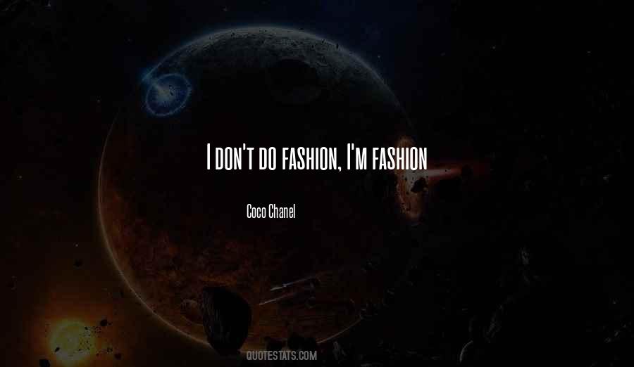 Coco Chanel Fashion Quotes #1328950
