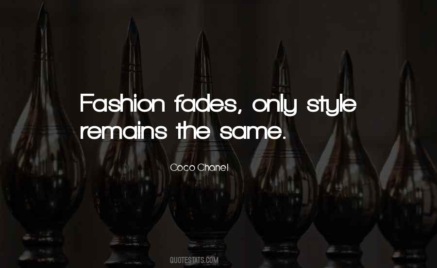 Coco Chanel Fashion Quotes #1609084