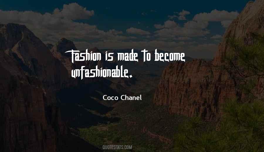 Coco Chanel Fashion Quotes #742118