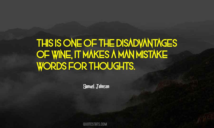 Quotes About Disadvantages Of #1201543