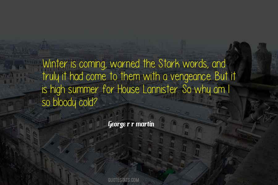 Quotes About House Stark #1597910