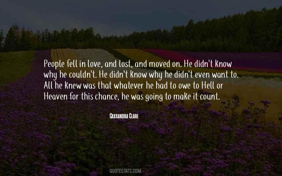Quotes About Love And Lost #880535