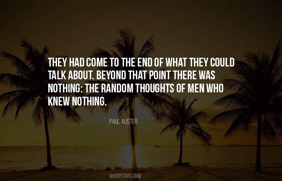 Quotes About Random Thoughts #1417091