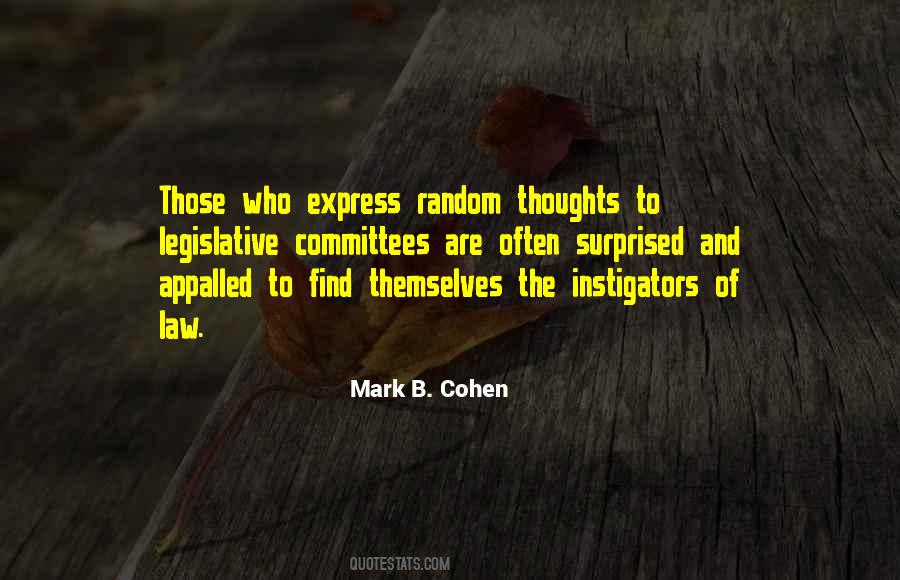 Quotes About Random Thoughts #1674602