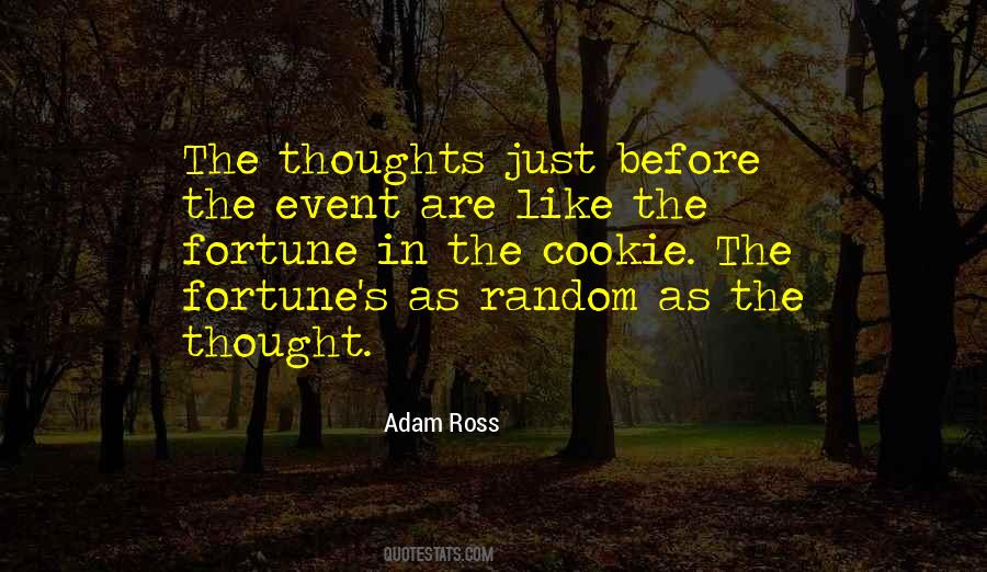 Quotes About Random Thoughts #578108