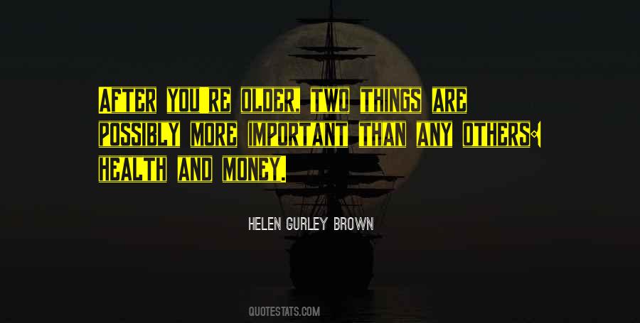 Quotes About Health And Money #1312955