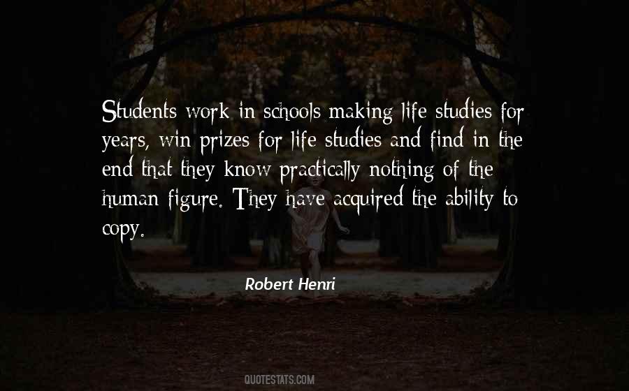 Quotes About School And Work #126495
