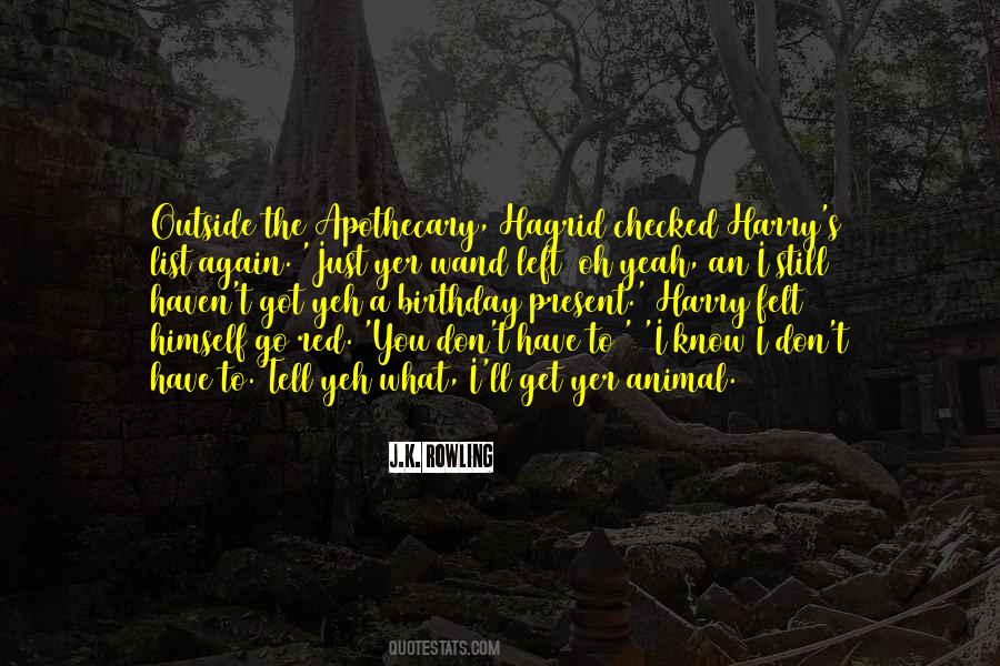 Quotes About Hagrid #724098