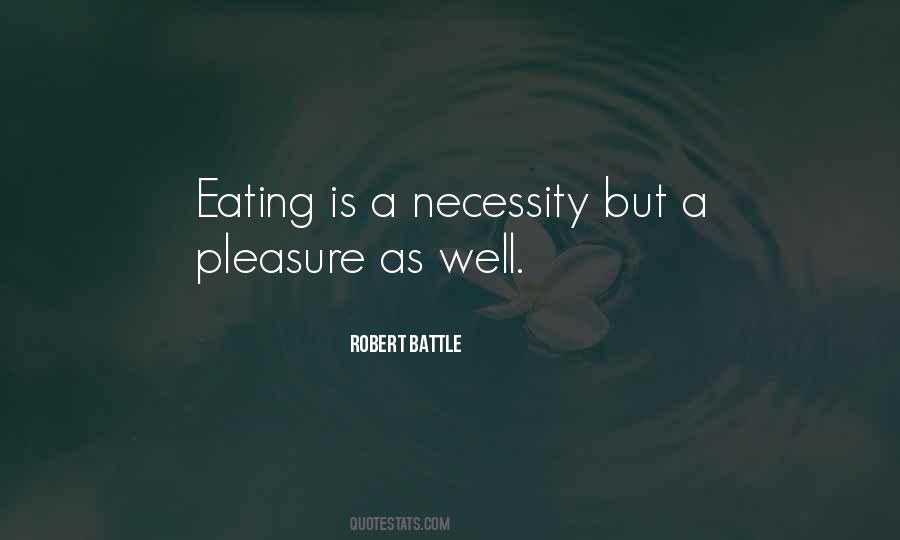 Quotes About Pleasure Of Eating #1529759