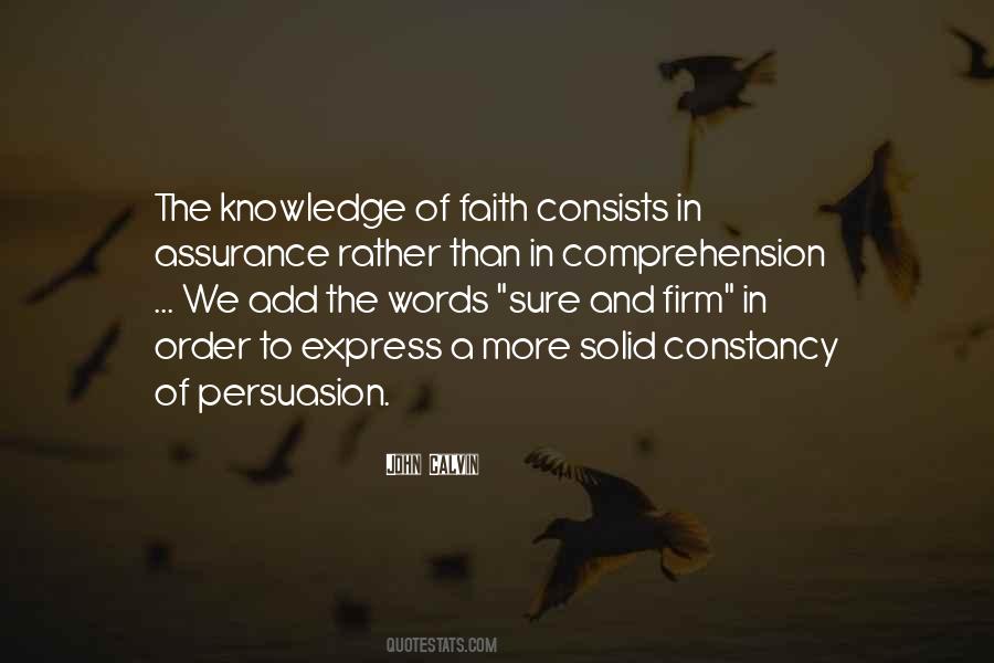 Quotes About Assurance Of Salvation #766899