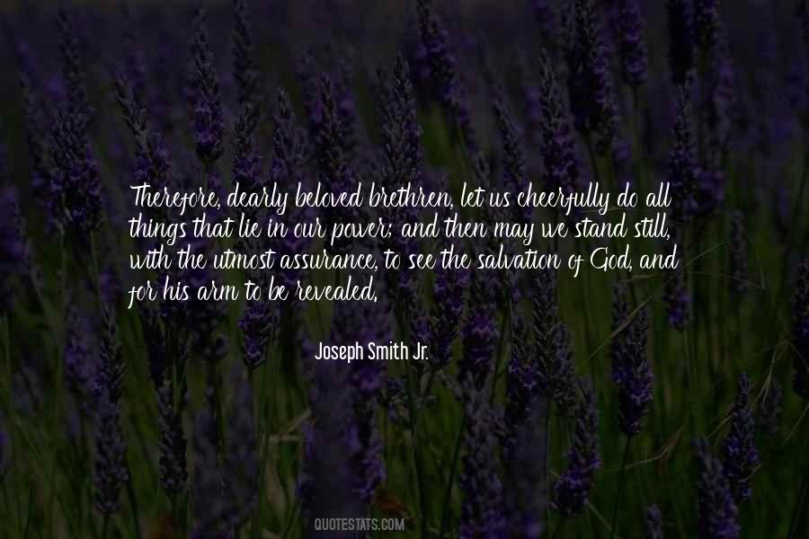 Quotes About Assurance Of Salvation #811067