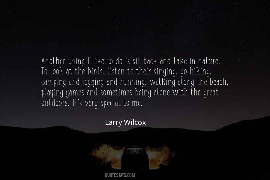 Quotes About Running Outdoors #1225175