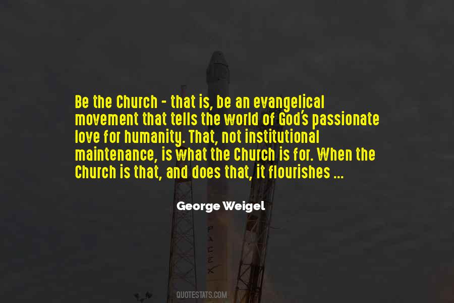 Institutional Church Quotes #1723712