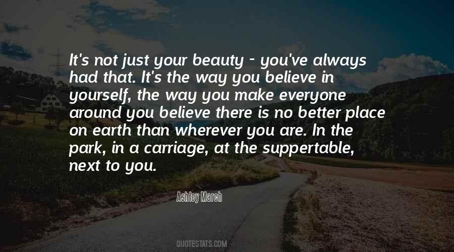 Quotes About Beauty In Yourself #1227823