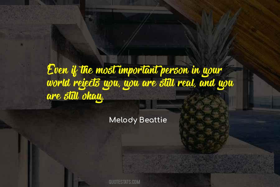 Quotes About Most Important Person #1296630