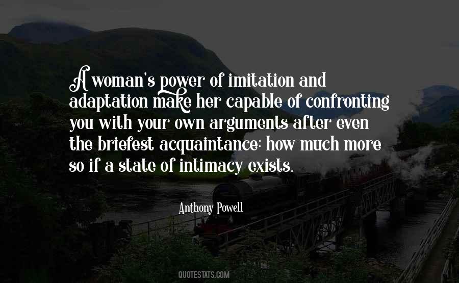 Power Of A Woman Quotes #723439