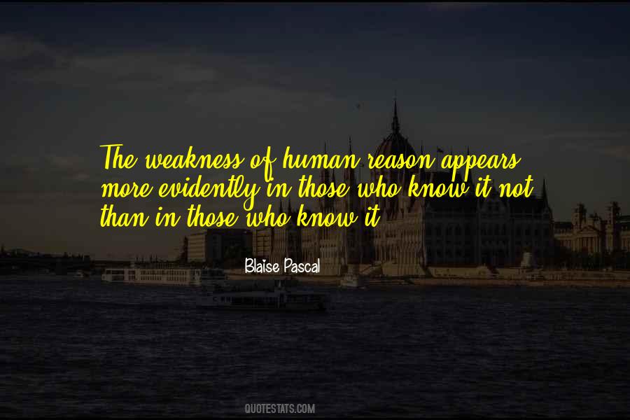 Human Reason Quotes #117425