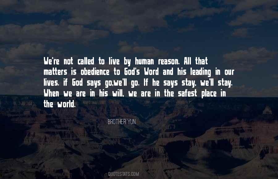 Human Reason Quotes #1735310