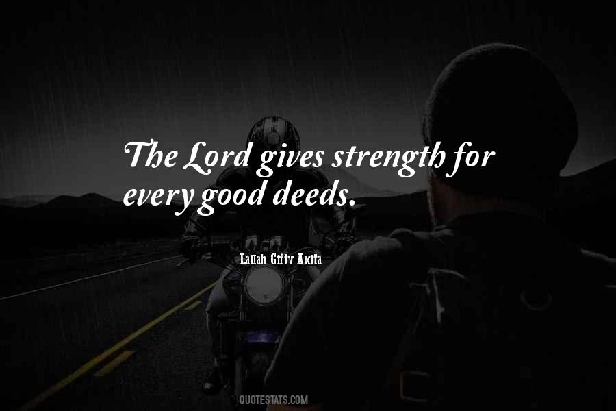 Goodness Strength Quotes #853132