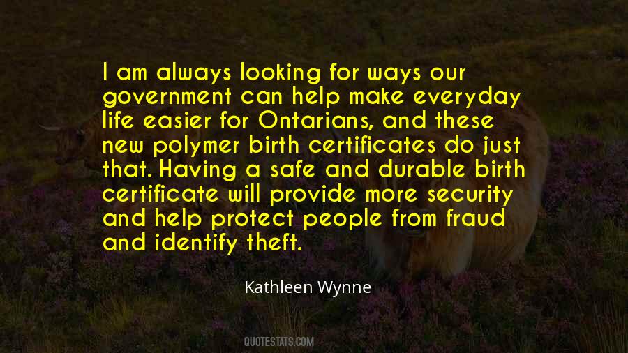 Government Safe Quotes #1617176