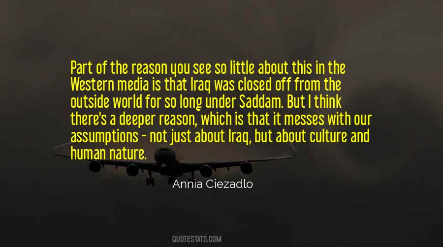 Quotes About Western Media #781567