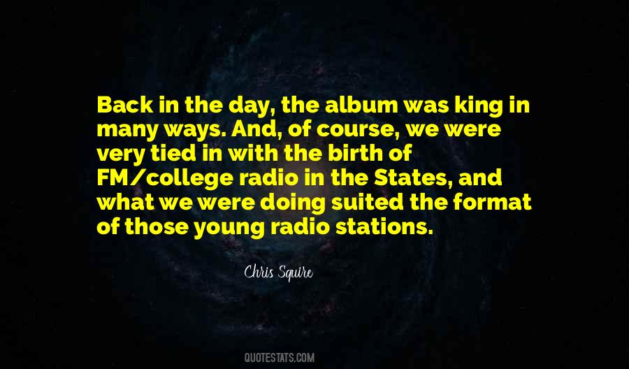 Quotes About Radio Stations #1830015