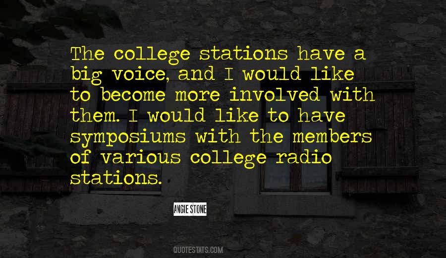 Quotes About Radio Stations #188709