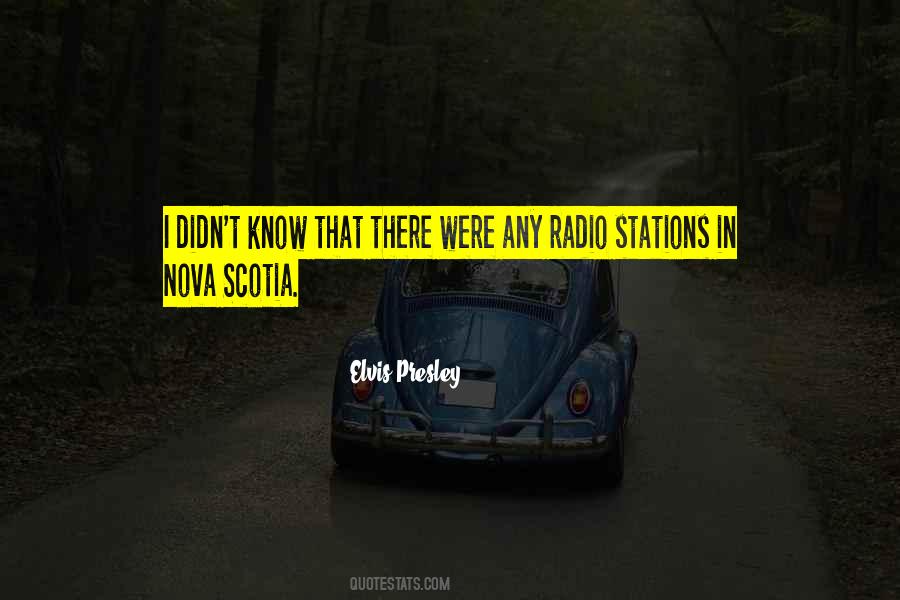 Quotes About Radio Stations #882803