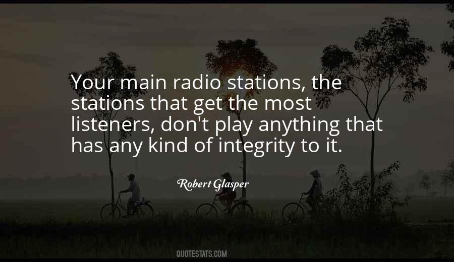 Quotes About Radio Stations #96944