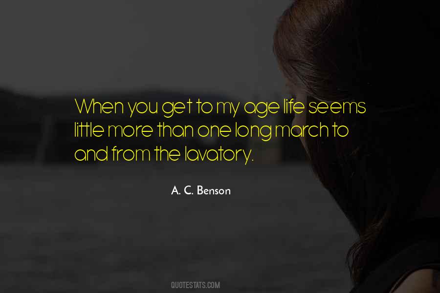 Age Life Quotes #721599