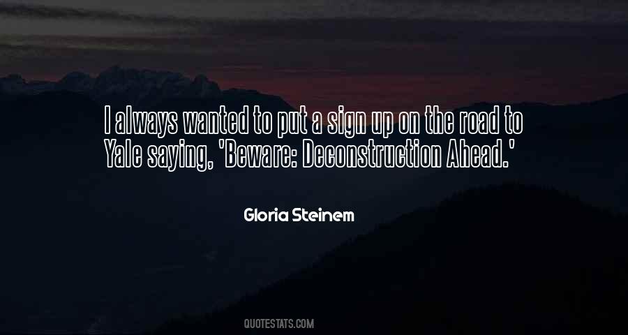 Quotes About Deconstruction #383867