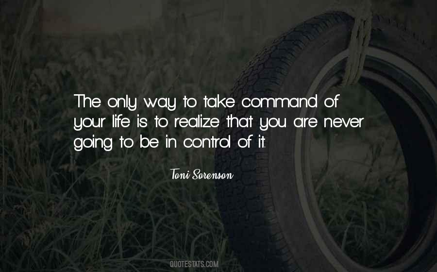 Quotes About Control In Life #160257