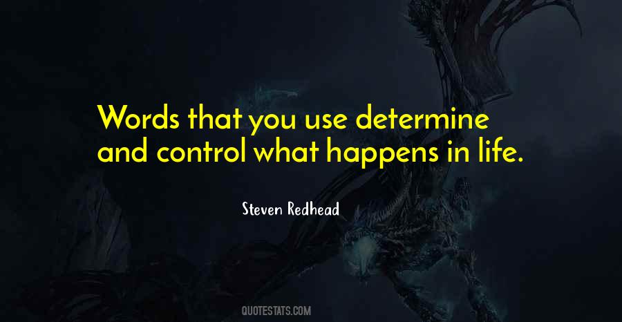Quotes About Control In Life #36646