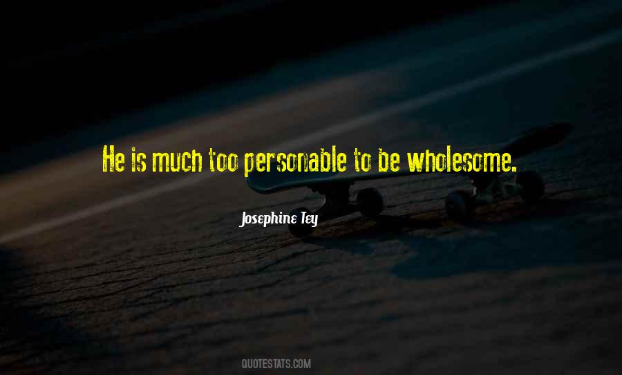 Quotes About Personable #476594