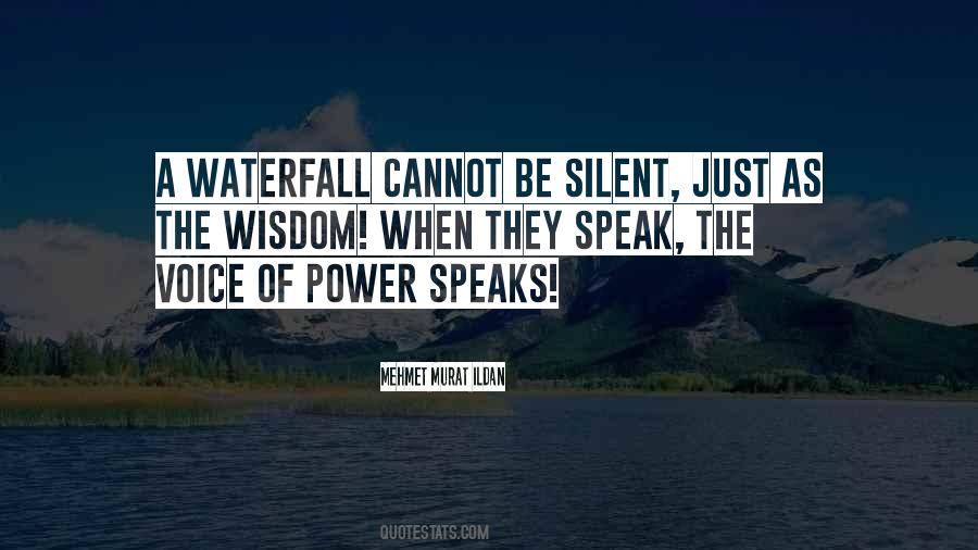 Quotes About The Waterfalls #1244876