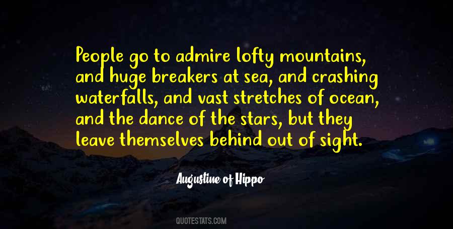 Quotes About The Waterfalls #192191