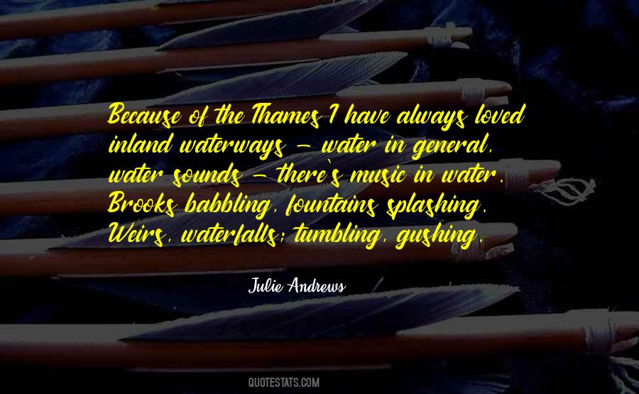 Quotes About The Waterfalls #300505